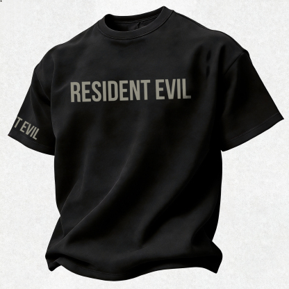 Resident Evil Printed Oversized Unisex T-shirt