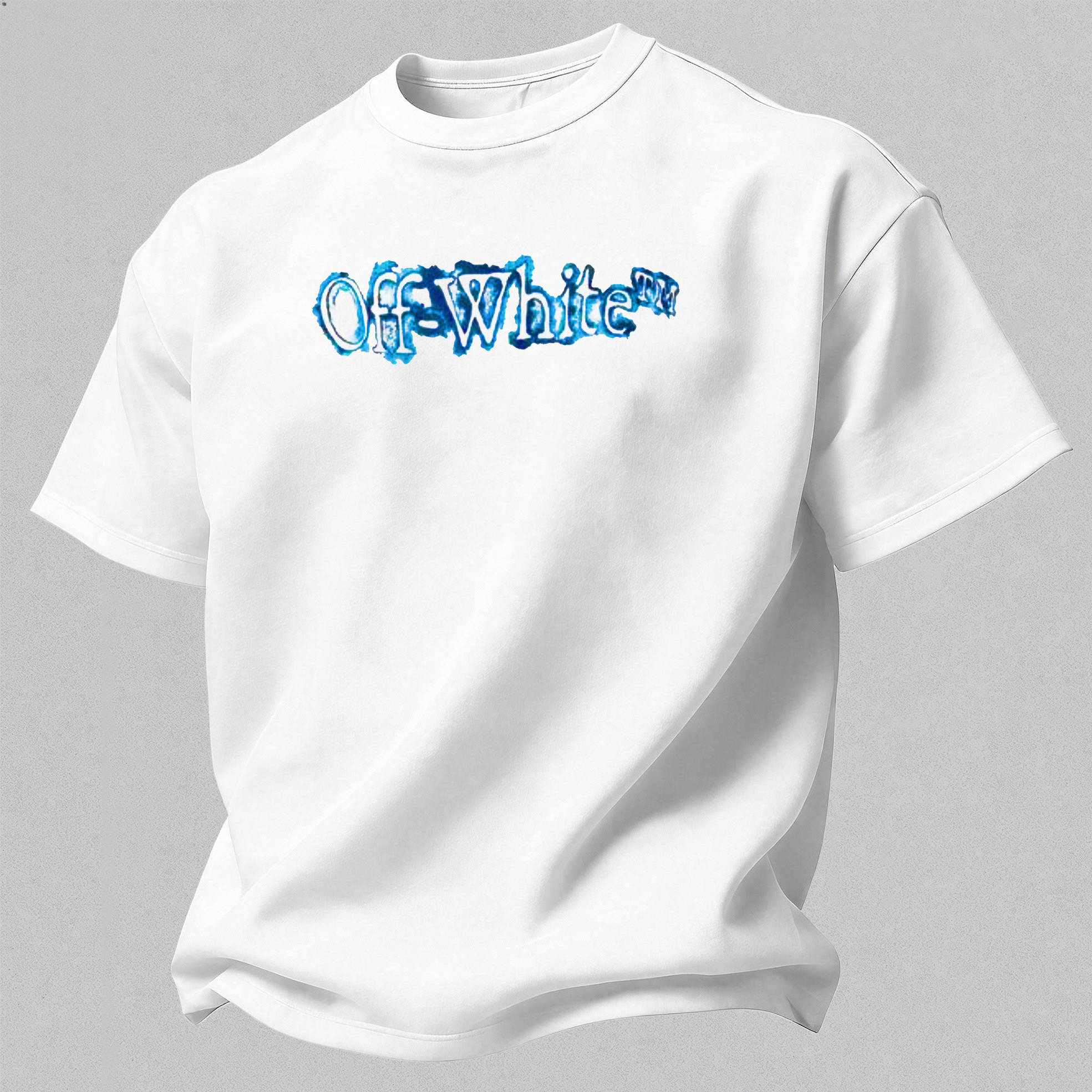 Off-White Printed Oversized Unisex T-shirt
