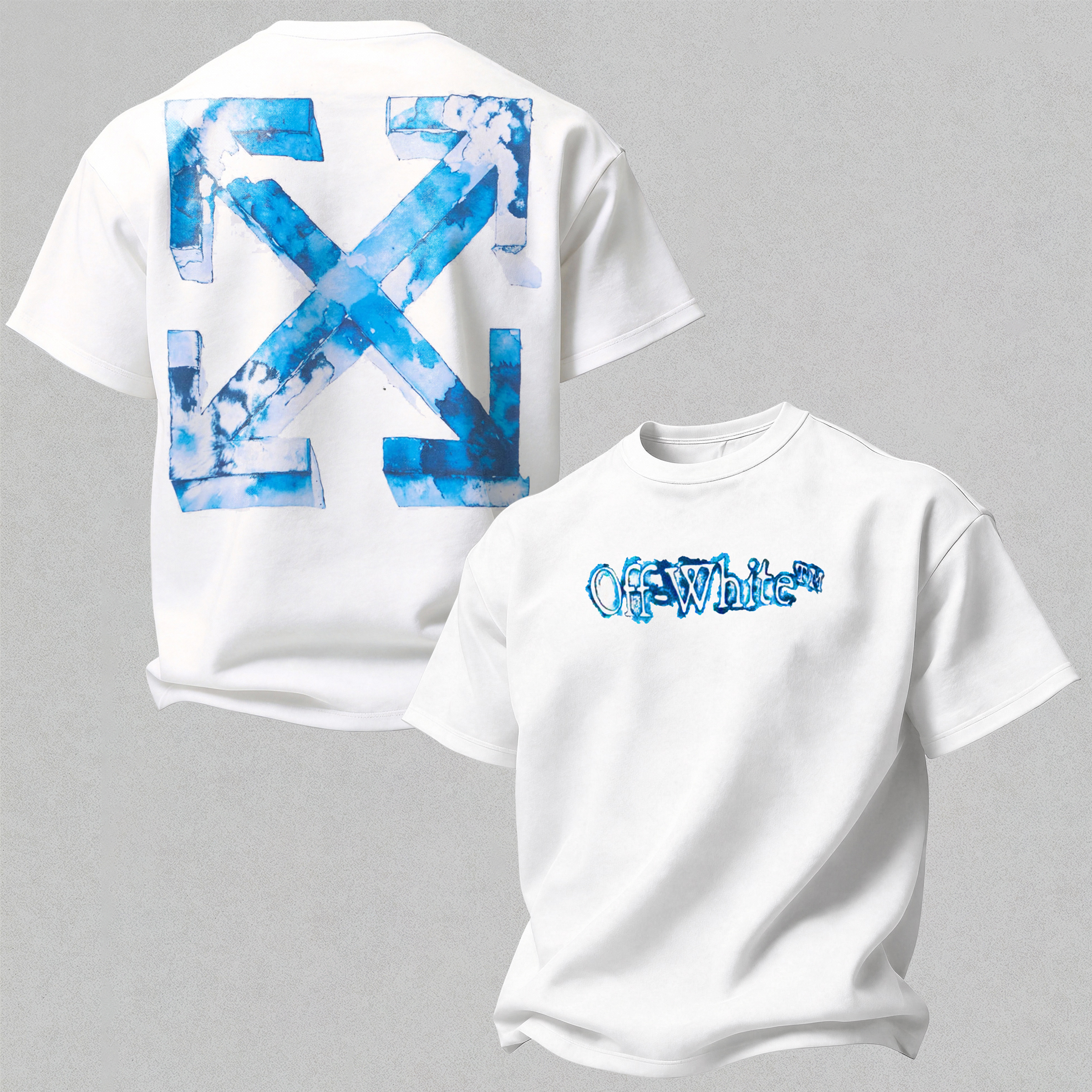 Off-White Printed Oversized Unisex T-shirt