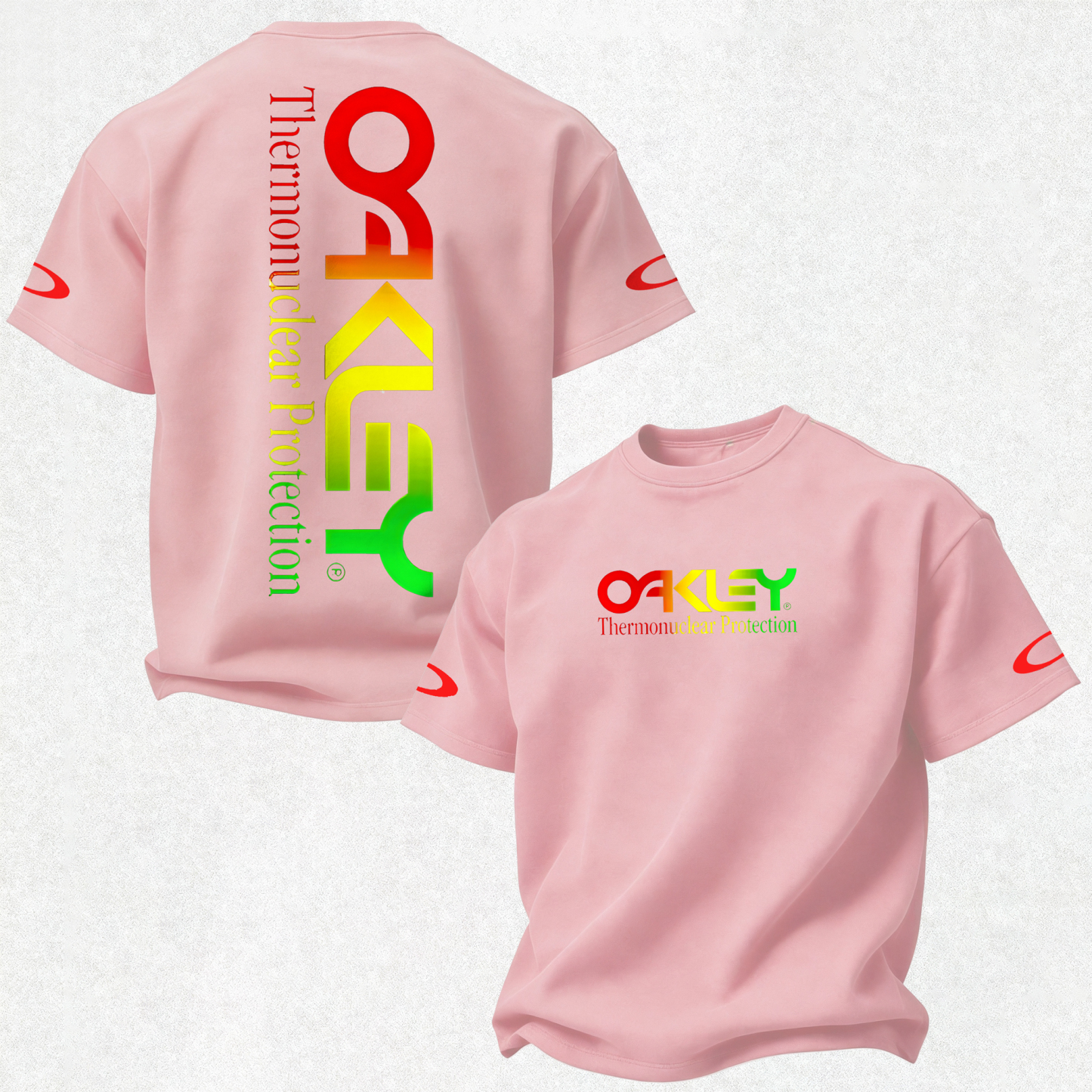 Oakley Thermonuclear Protection Printed Oversized Unisex T-shirt