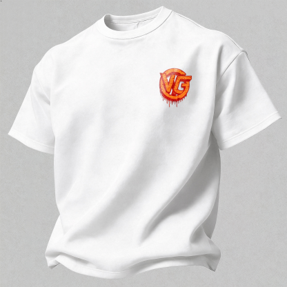 Street Fashion Graffiti Printed Oversized Unisex T-shirt