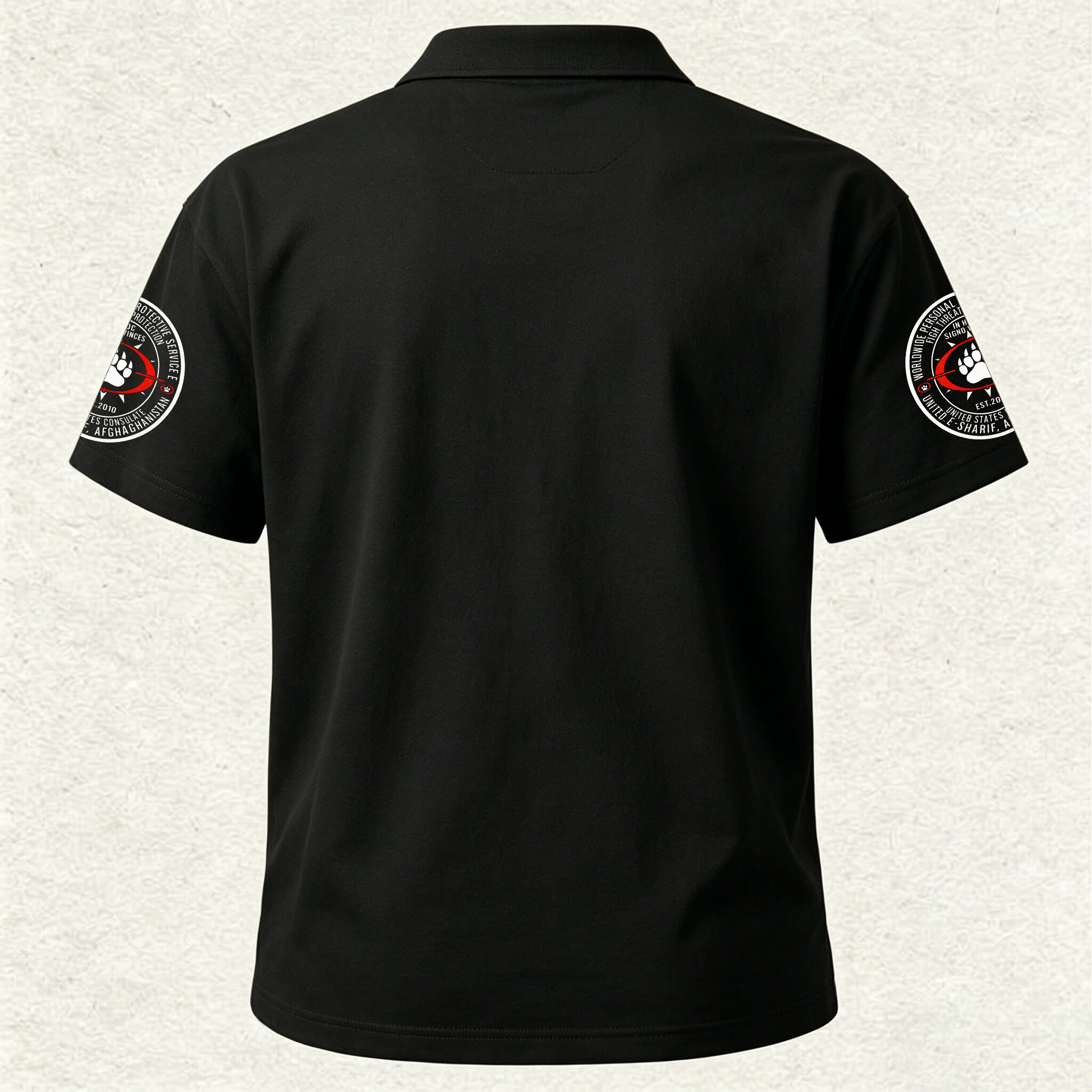 Blackwater Printed Men's Polo Shirt