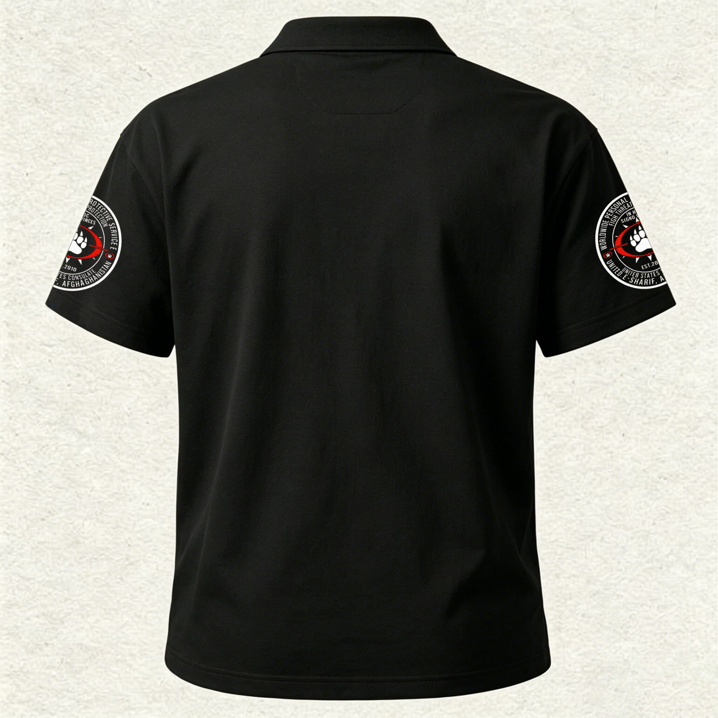 Blackwater Printed Men's Polo Shirt
