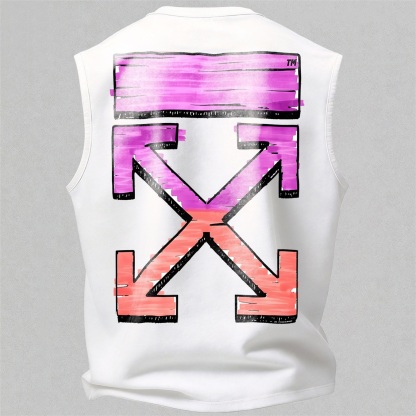 Off-White Print Men's Tank