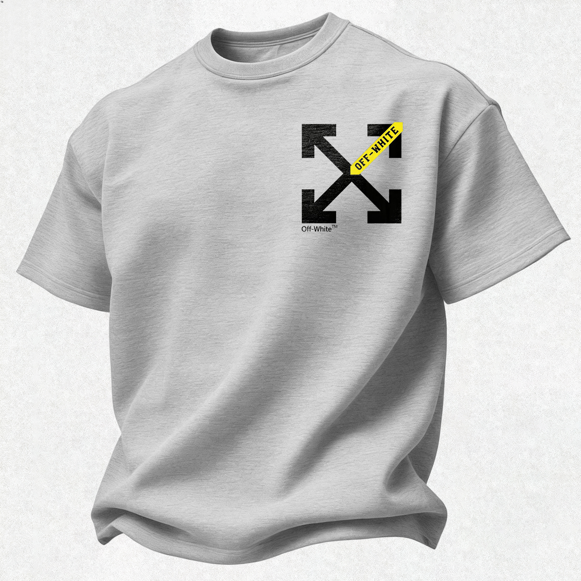 Off-White Printed Oversized Unisex T-shirt