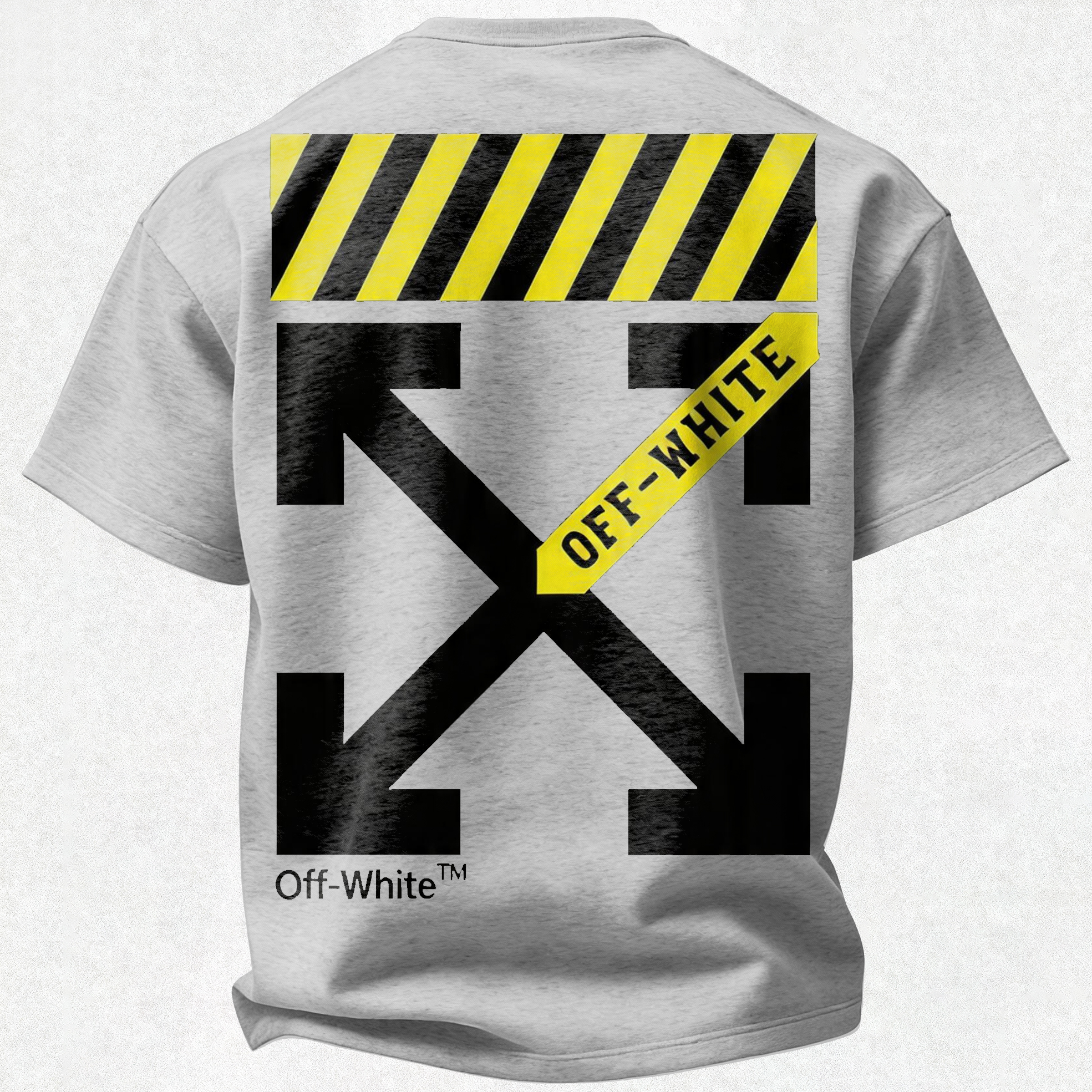 Off-White Printed Oversized Unisex T-shirt