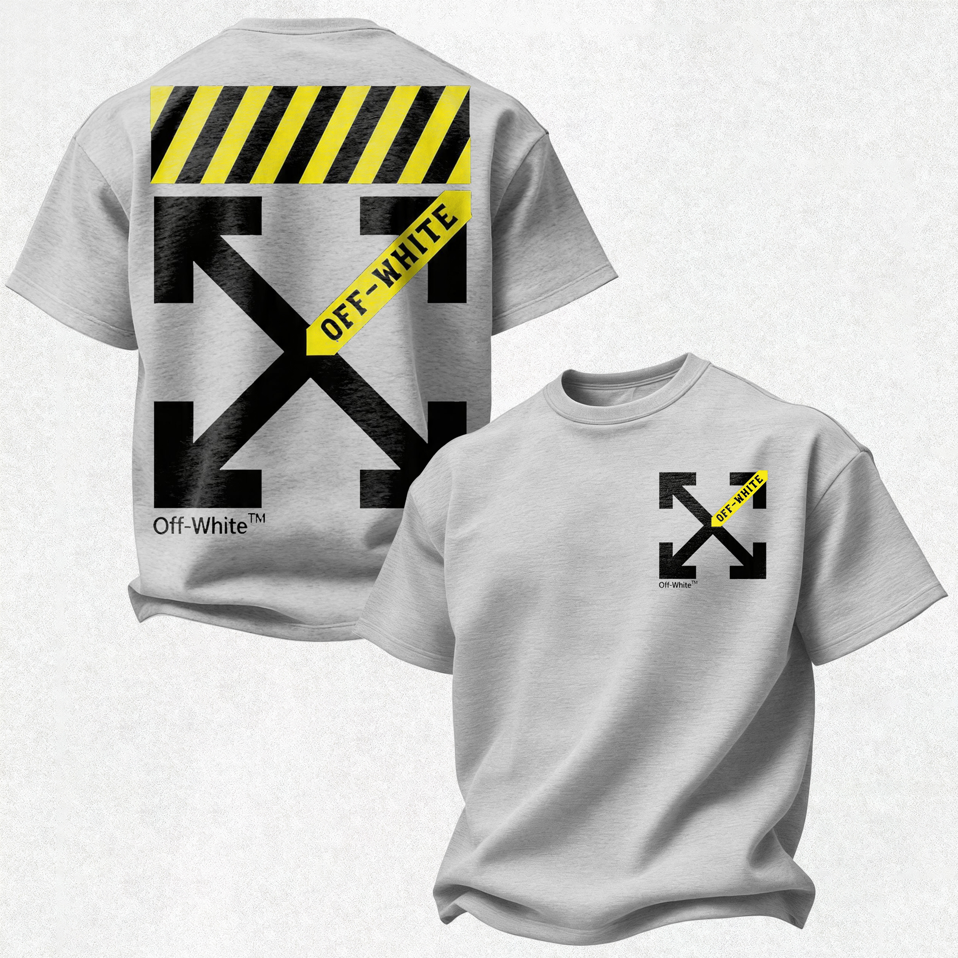 Off-White Printed Oversized Unisex T-shirt