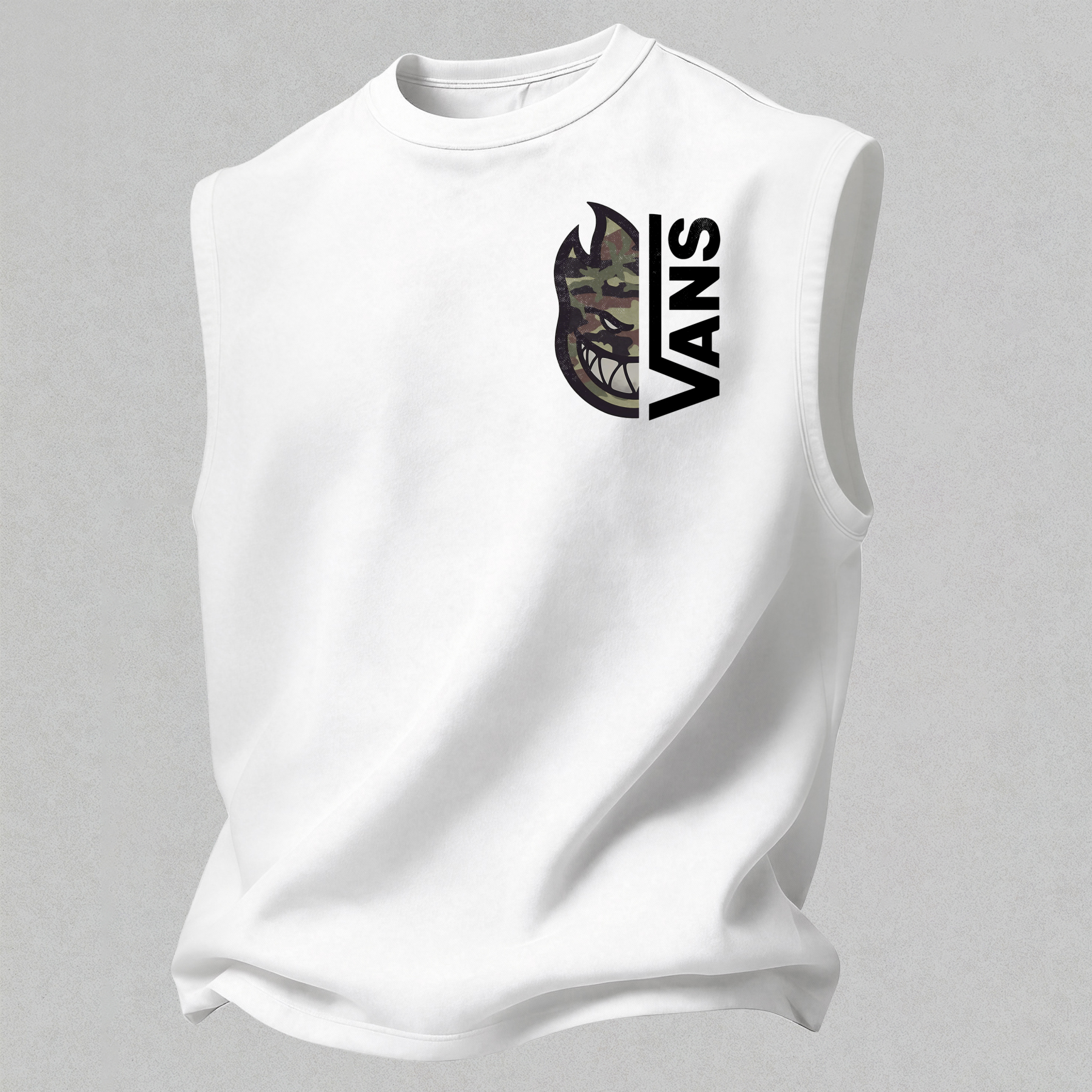 Spitfire Wheels Street Fashion Print Men's Tank