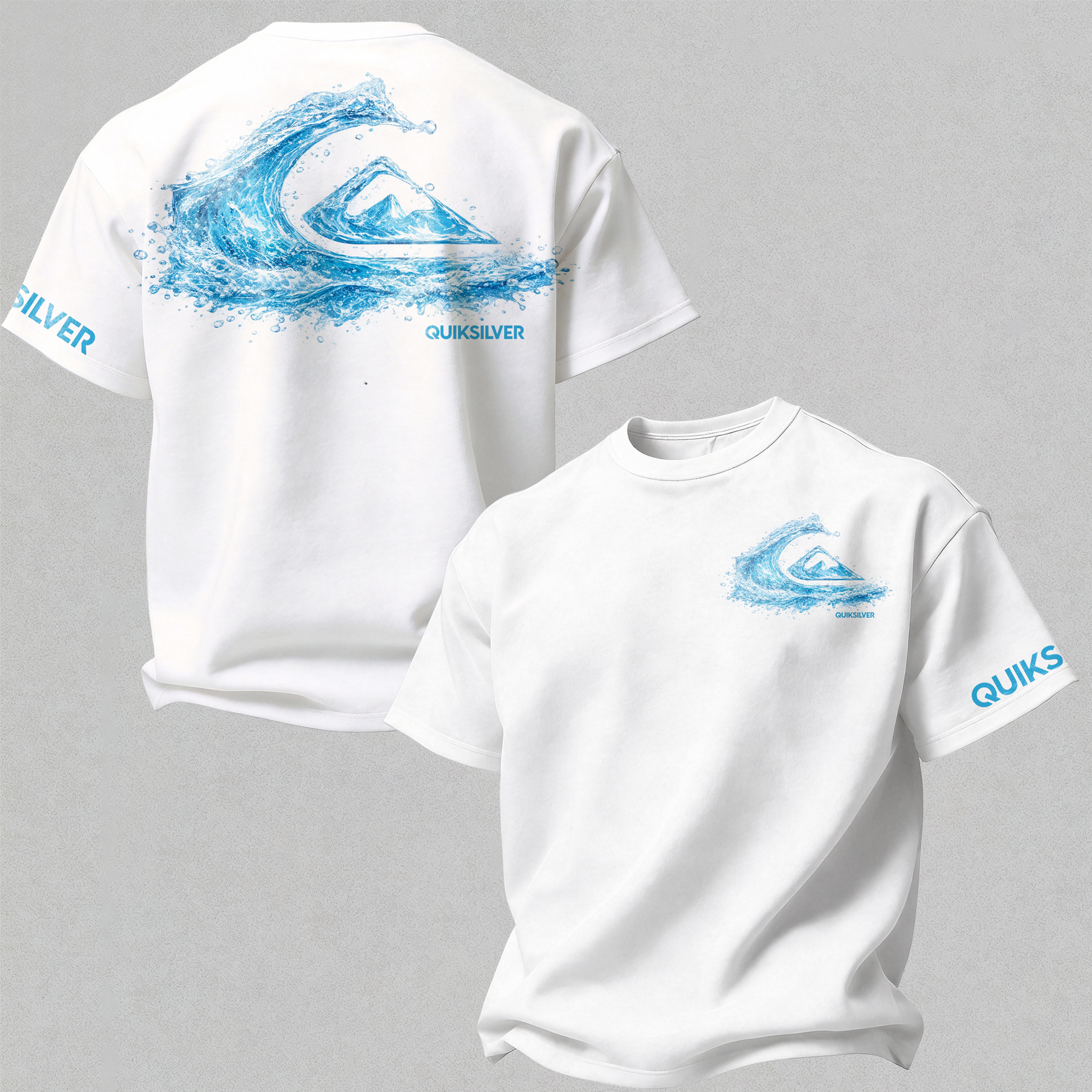 Surfing Printed Oversized Unisex T-shirt