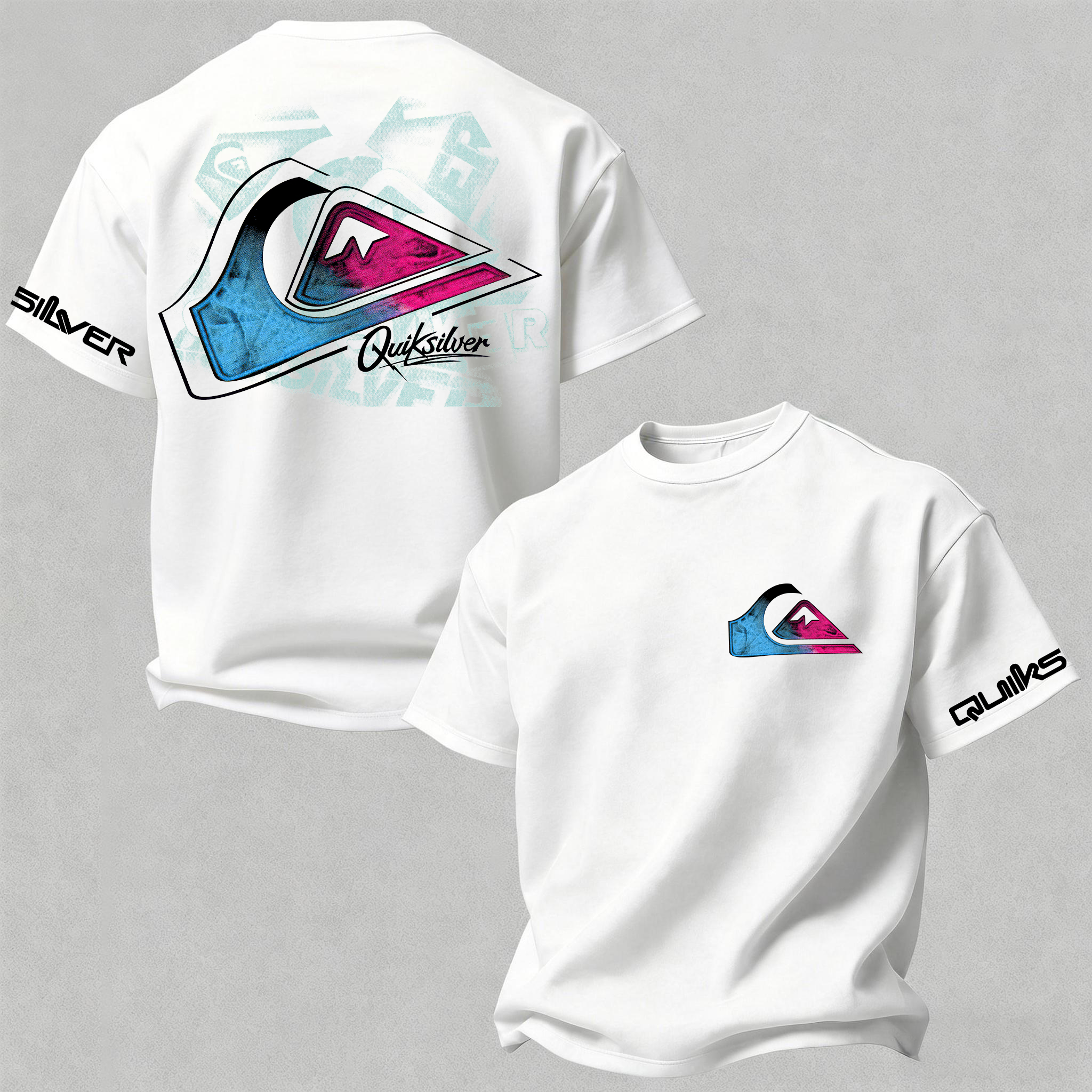 Surfing Printed Oversized Unisex T-shirt