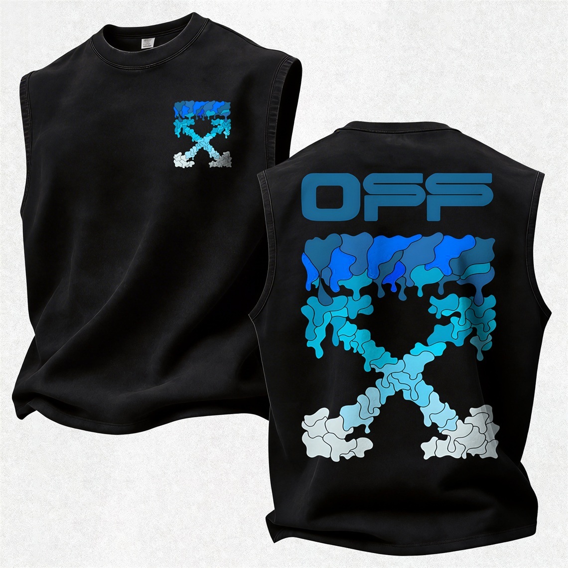 Off-White Print Men's Tank