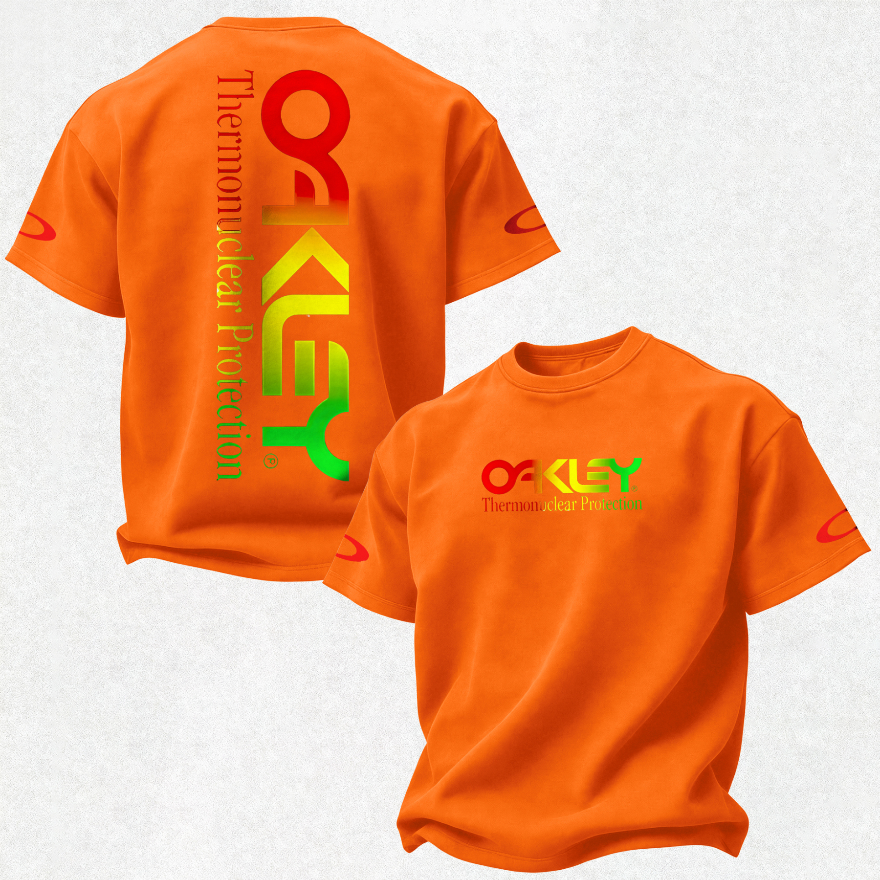 Oakley Thermonuclear Protection Printed Oversized Unisex T-shirt