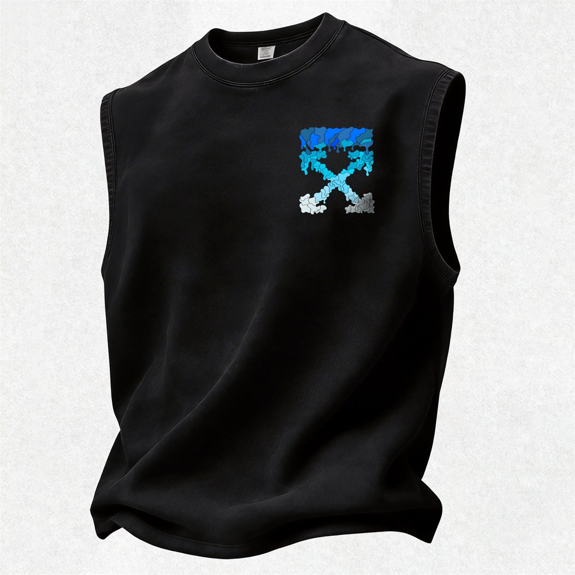 Street Fashion Print Men's Tank
