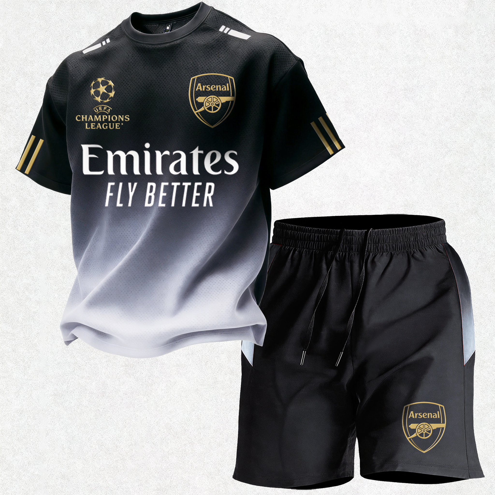 Men’s Quick-Dry Soccer Jersey Shorts Set