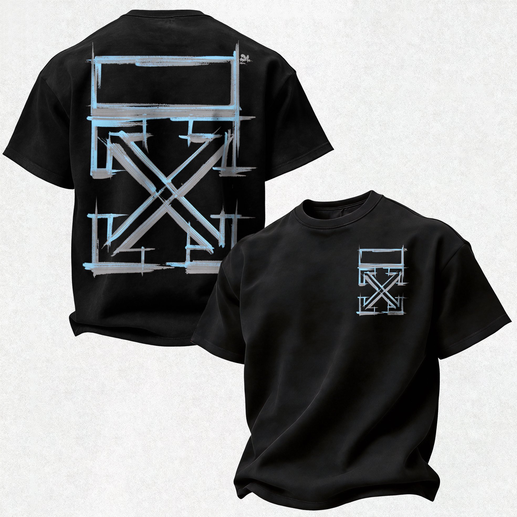 Off-White Printed Oversized Unisex T-shirt
