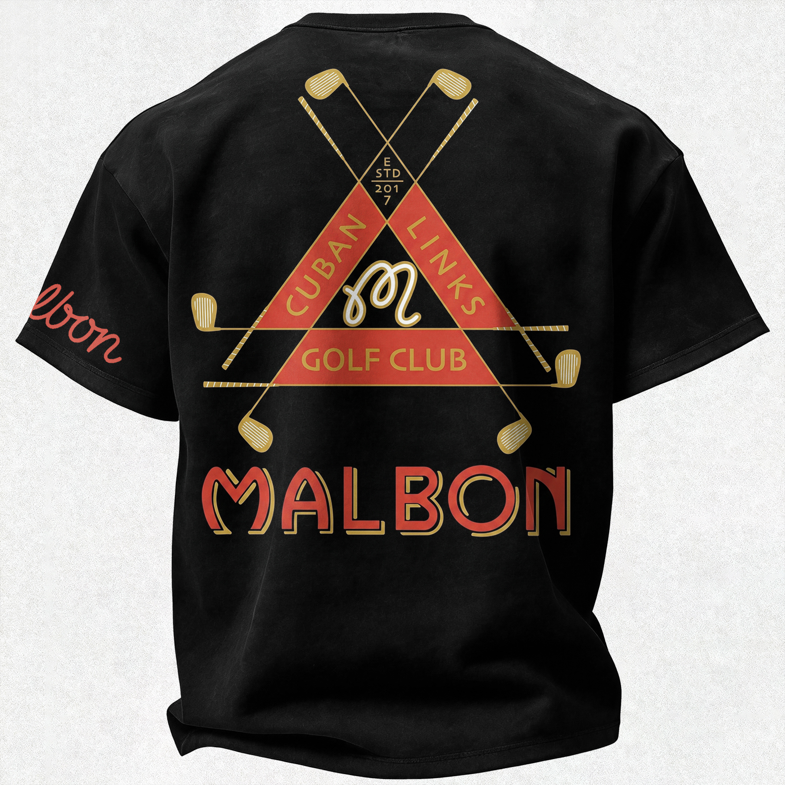 Golf Fashion Printed Oversized Unisex T-shirt
