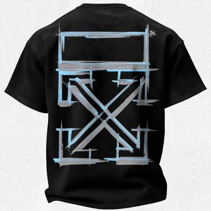 Off-White Printed Oversized Unisex T-shirt