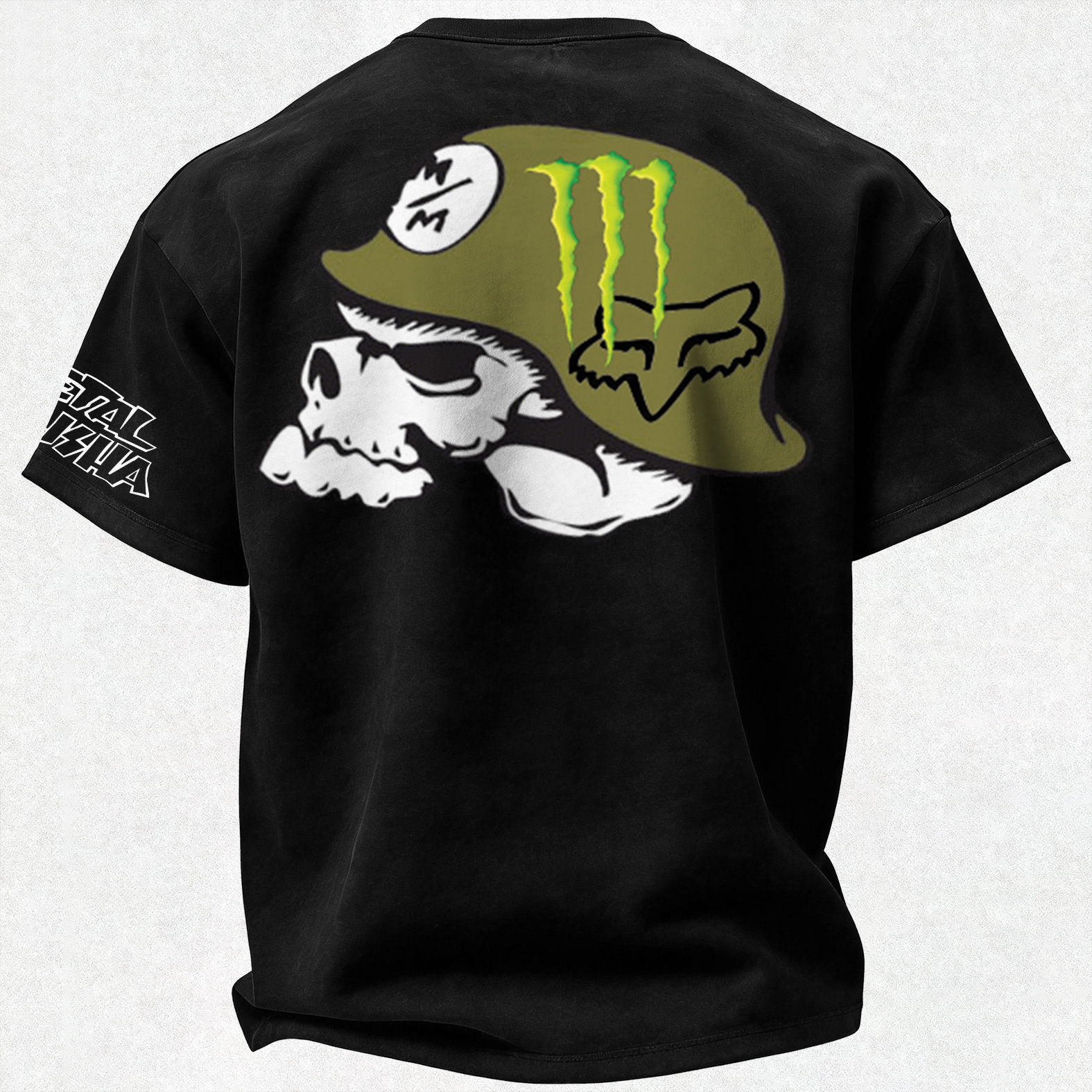 Fashion Street Art Printed Oversized Unisex T-shirt