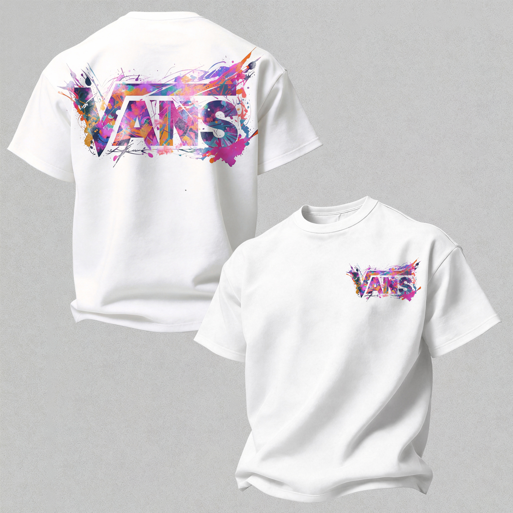 Vans Printed Oversized Unisex T-shirt