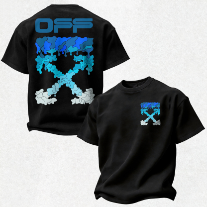 Off-White Printed Oversized Unisex T-shirt
