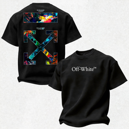 Off-White Printed Oversized Unisex T-shirt