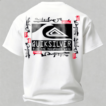 Quiksilver Printed Oversized Unisex T-shirt