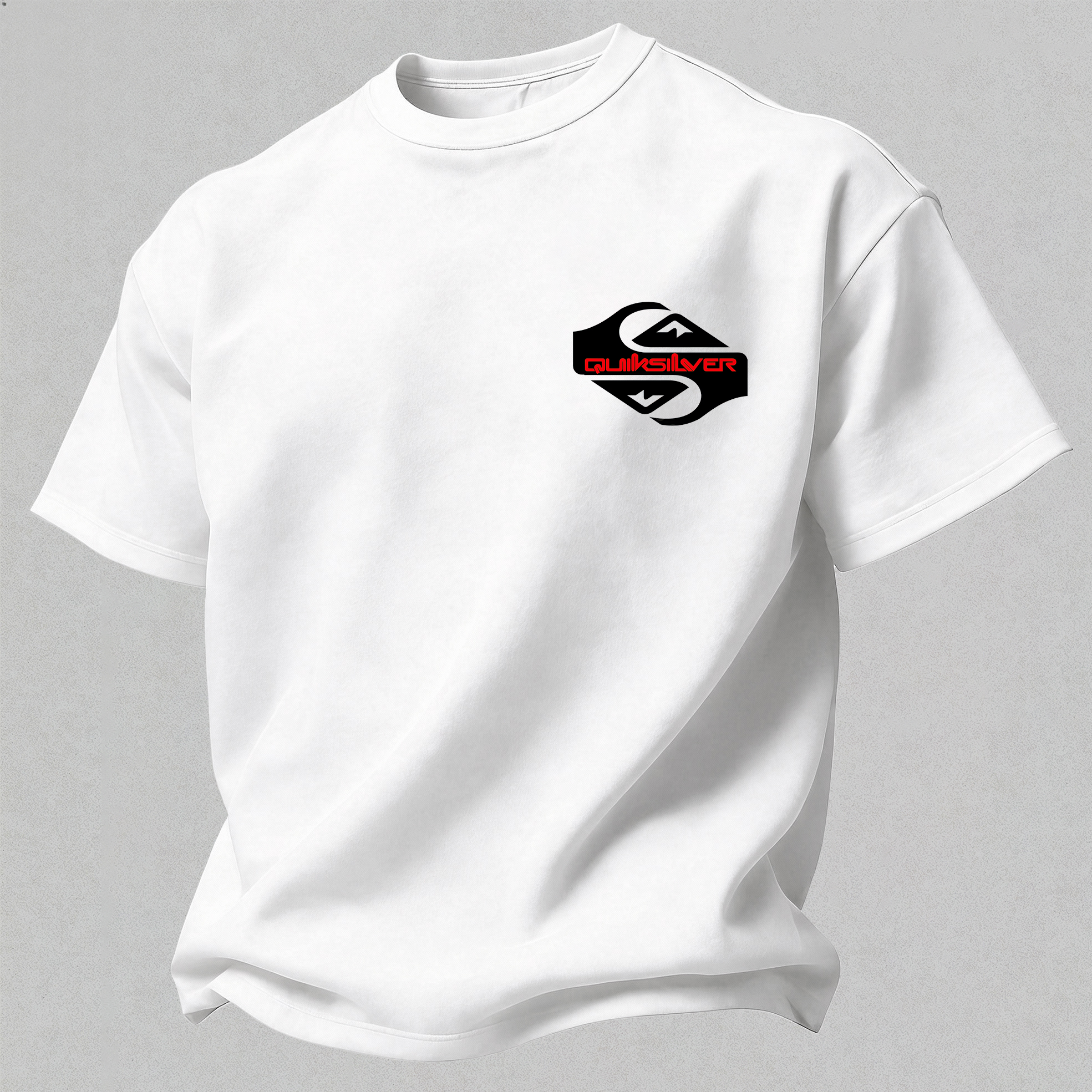 Quiksilver Printed Oversized Unisex T-shirt