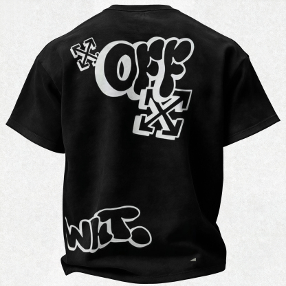 Street Fashion Printed Oversized Unisex T-shirt