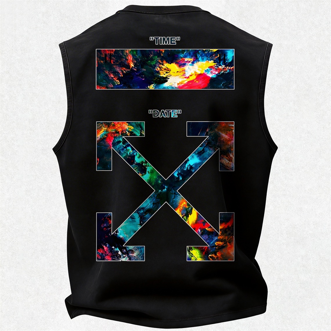 Street Fashion Print Men's Tank