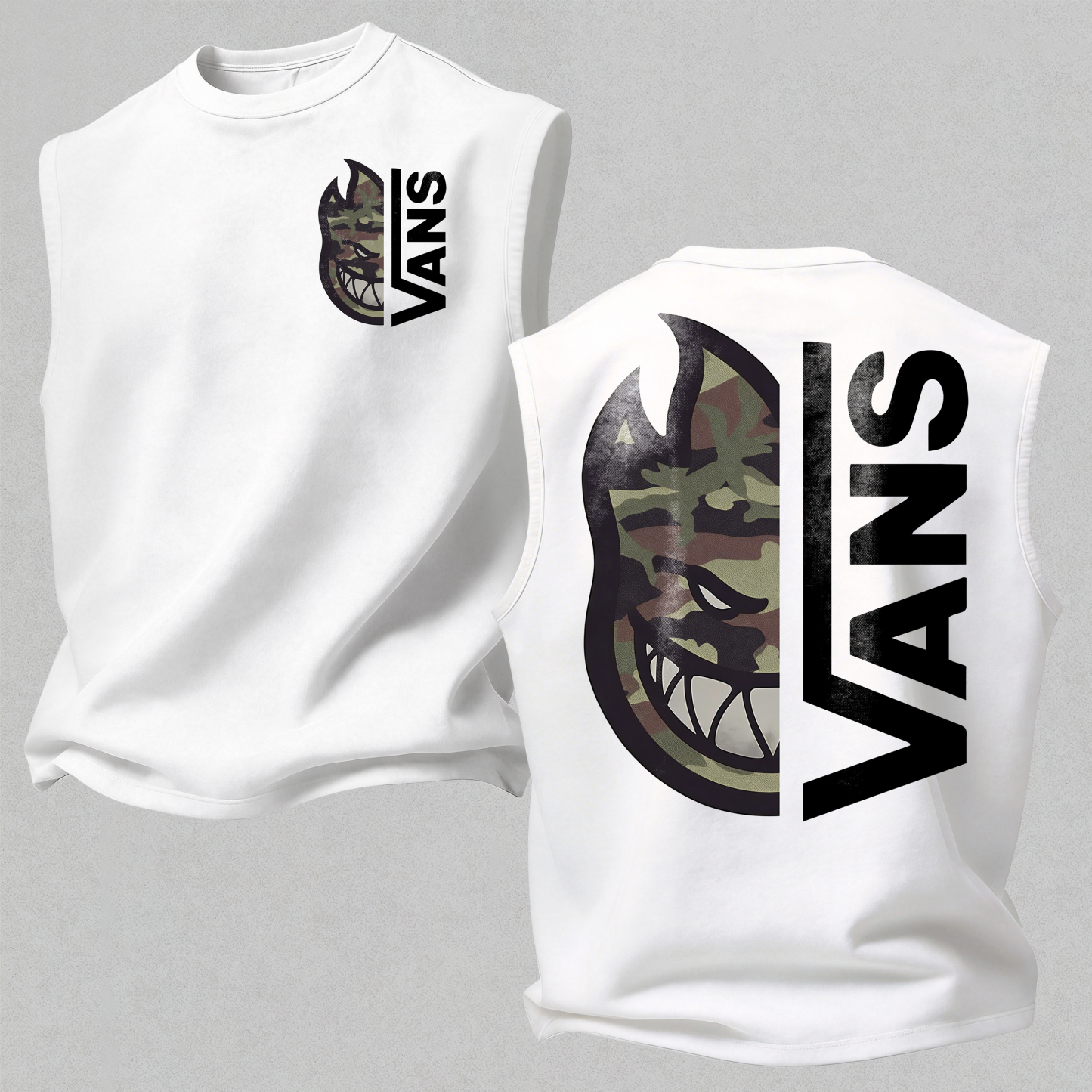 Spitfire Wheels Vans Print Men's Tank