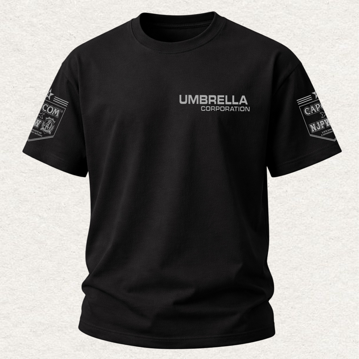 Resident Evil Umbrella Corporation Printed Oversized Unisex T-shirt
