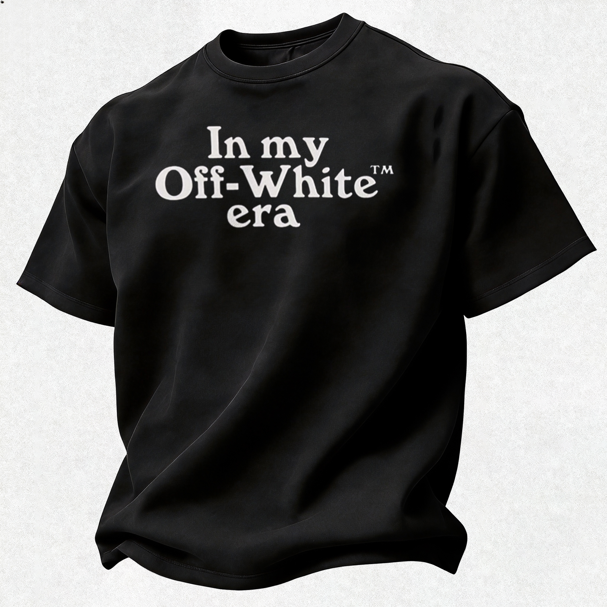 Off-White Printed Oversized Unisex T-shirt
