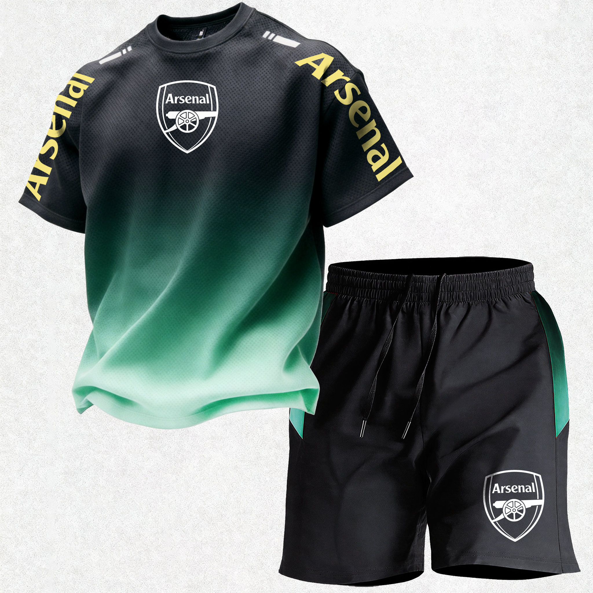 Men’s Quick-Dry Soccer Jersey Shorts Set