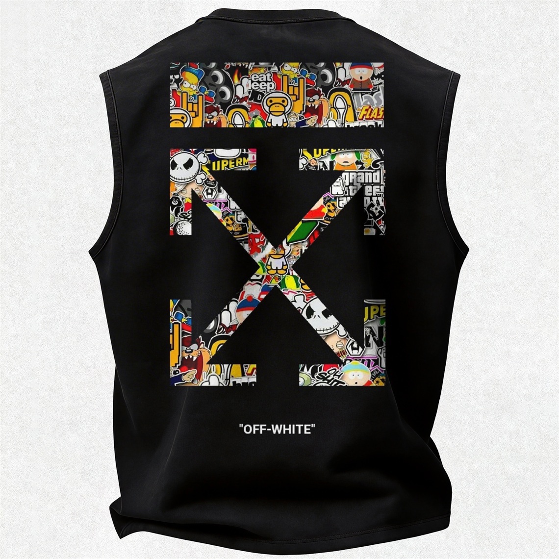 Street Fashion Print Men's Tank