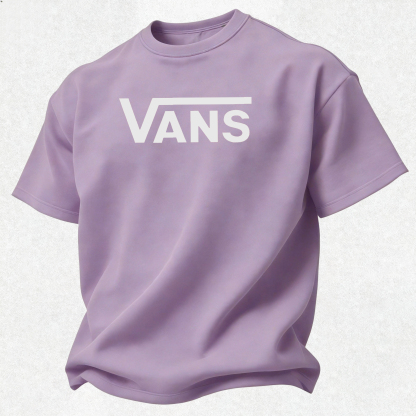 Vans Off The Wall Printed Oversized Unisex T-shirt