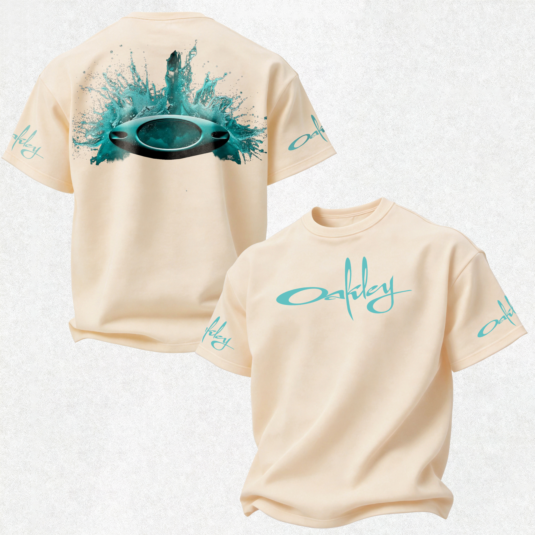 Oakley Printed Oversized Unisex T-shirt