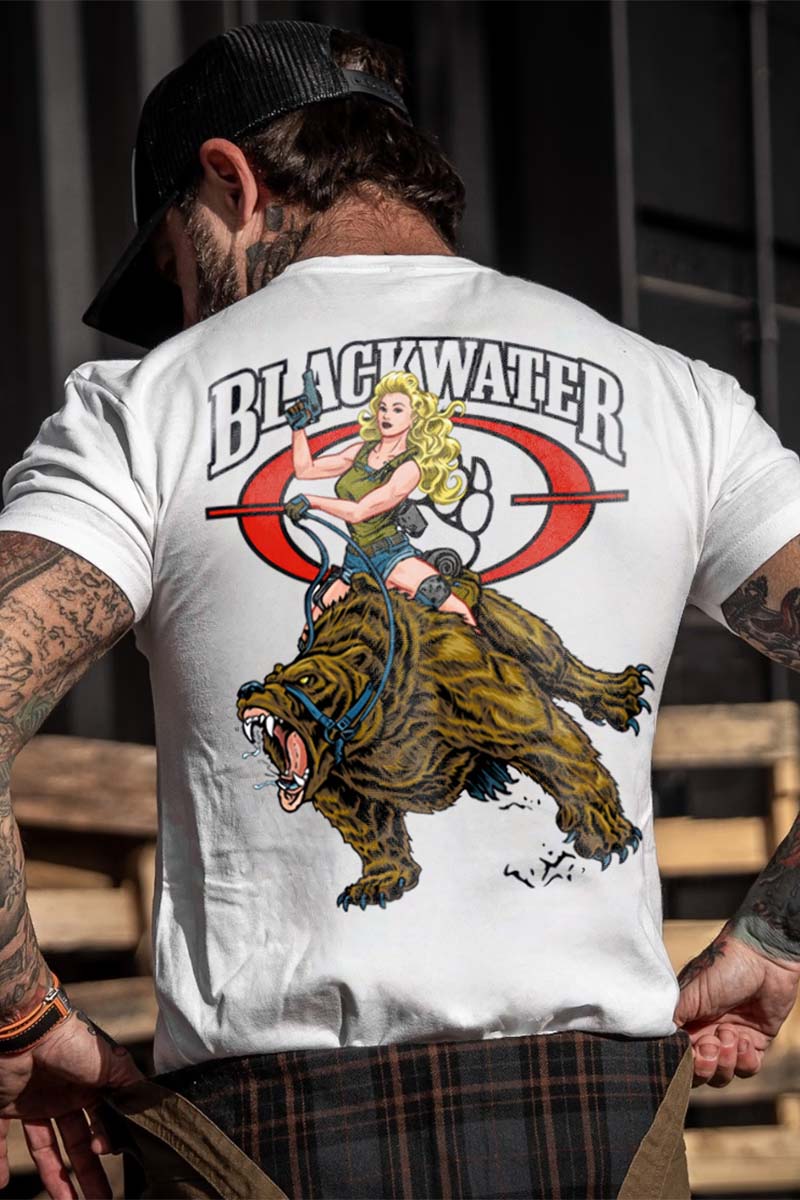 Blackwater Grizzly Printed Men's T-shirt