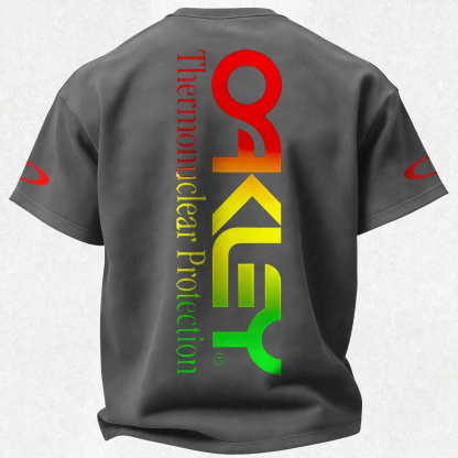 Oakley Thermonuclear Protection Printed Oversized Unisex T-shirt