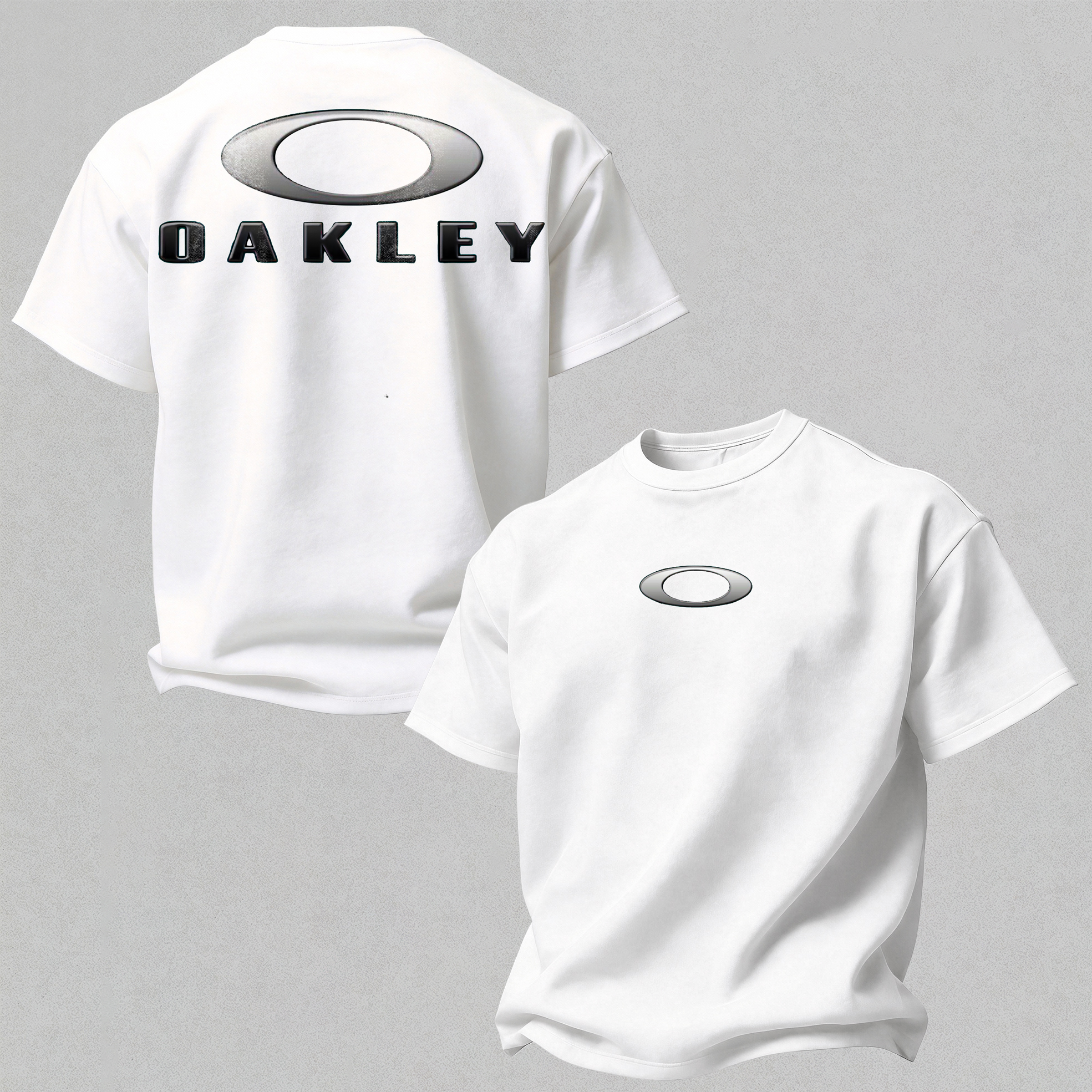 Oakley O-Bold Ellipse Printed Oversized Unisex T-shirt