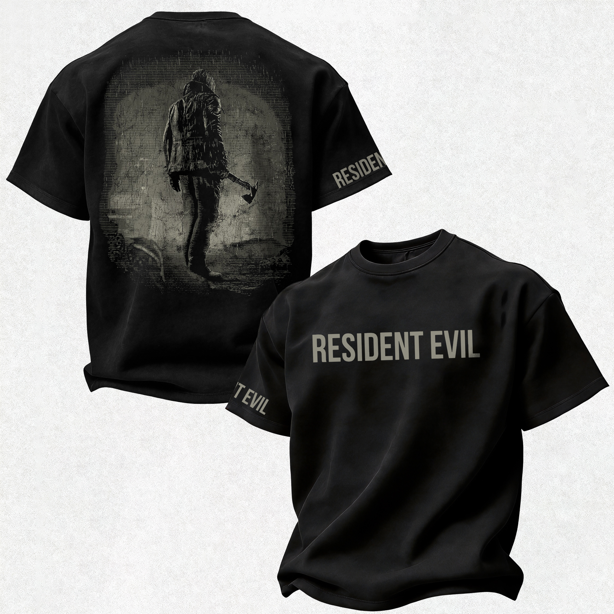 Resident Evil Printed Oversized Unisex T-shirt