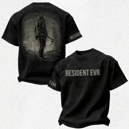 Resident Evil Printed Oversized Unisex T-shirt