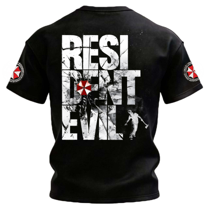 Resident Evil Umbrella Corporation Printed Unisex Oversized T-shirt