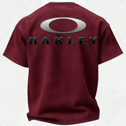 Oakley O-Bold Ellipse Printed Oversized Unisex T-shirt