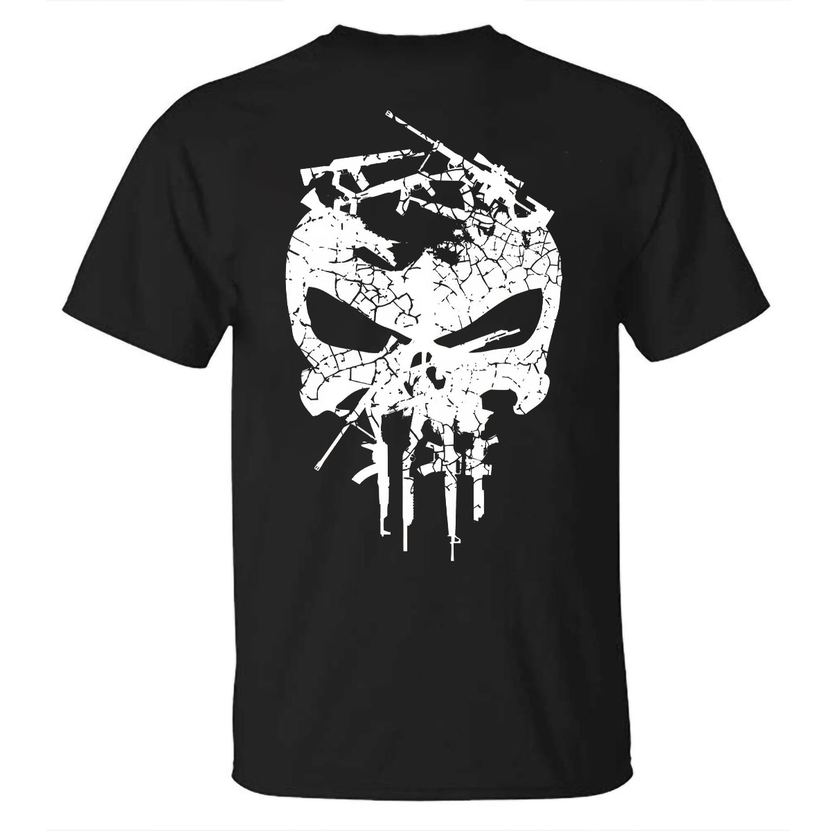 Heckler & Koch Skull Printed Men's T-shirt