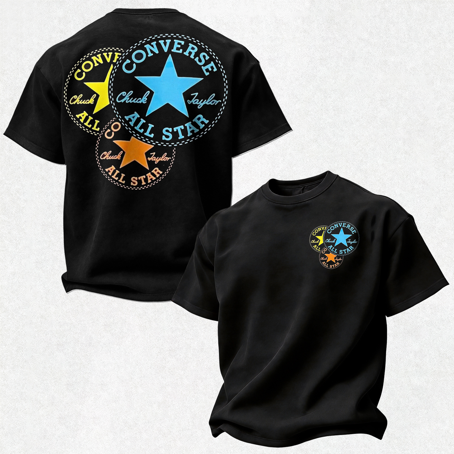 Street Fashion Printed Oversized Unisex T-shirt