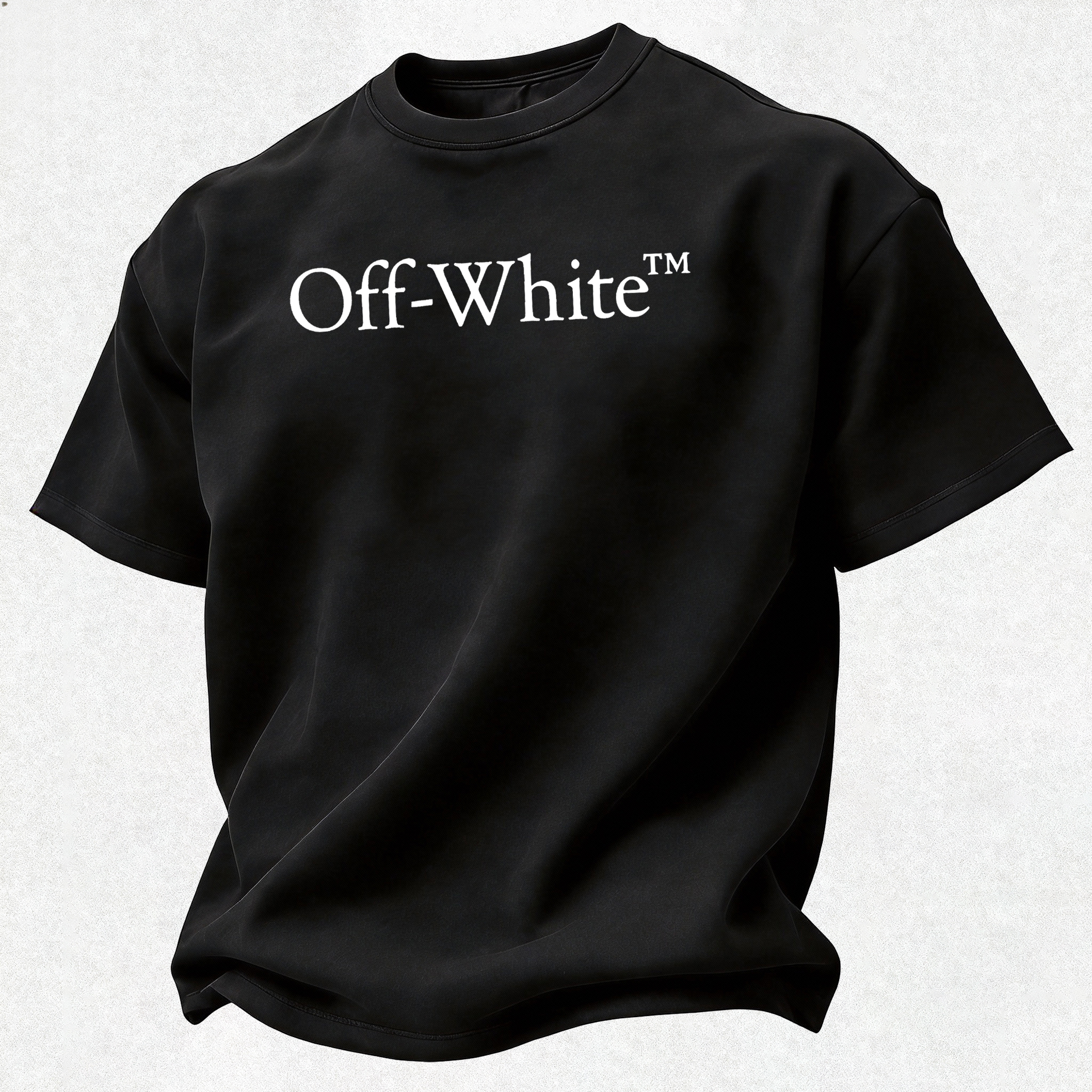 Off-White Printed Oversized Unisex T-shirt