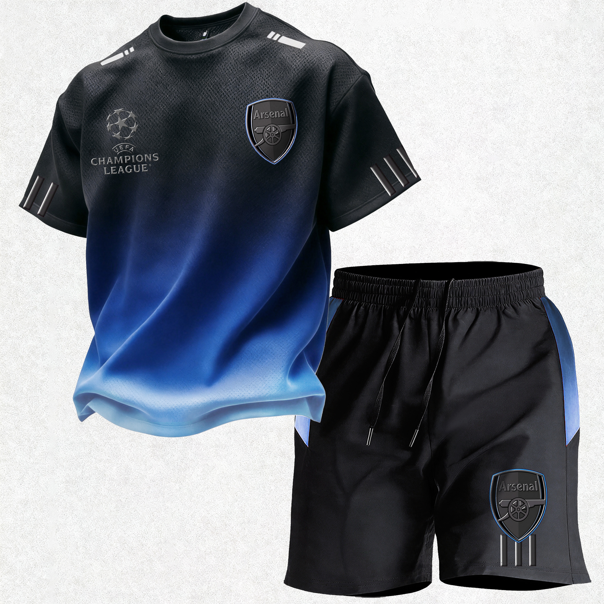 Men’s Quick-Dry Soccer Jersey Shorts Set