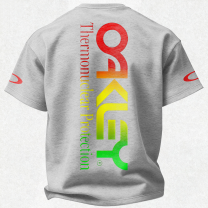 Oakley Thermonuclear Protection Printed Oversized Unisex T-shirt