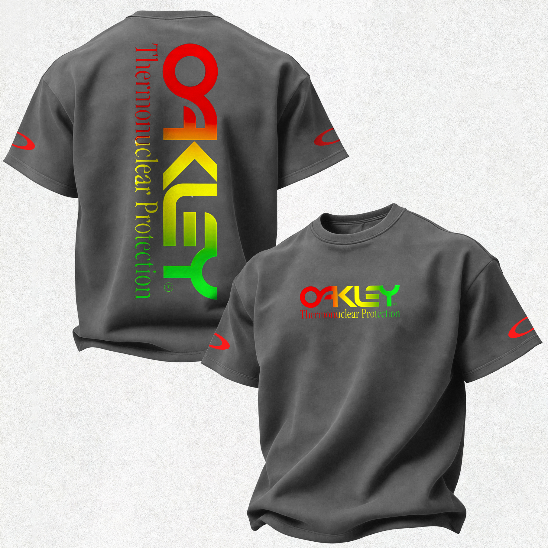 Oakley Thermonuclear Protection Printed Oversized Unisex T-shirt