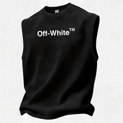 Street Fashion Print Men's Tank
